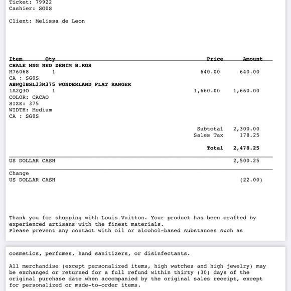 Louis Vuitton Scarf - Picture 8 of 8